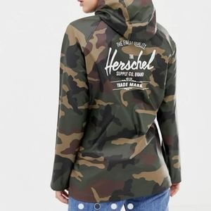 Herschel camo rain jacket